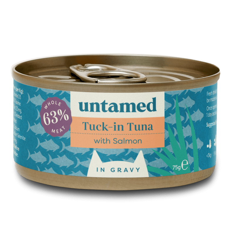 Untamed Shredded Shadows Tuna Salmon Gravy